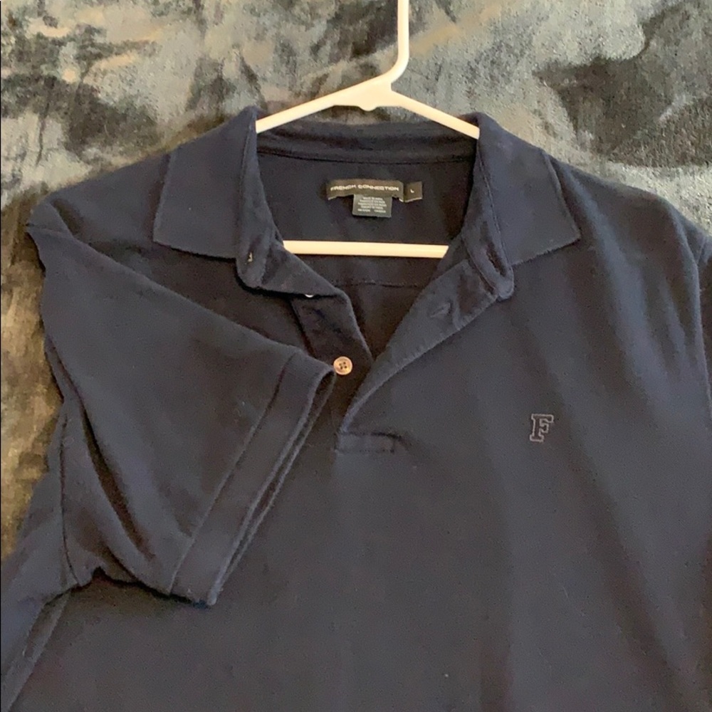 Navy French Connection shirt